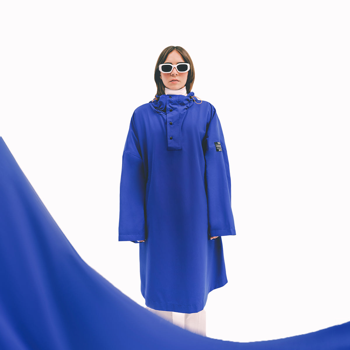 Cobalt Raincoat