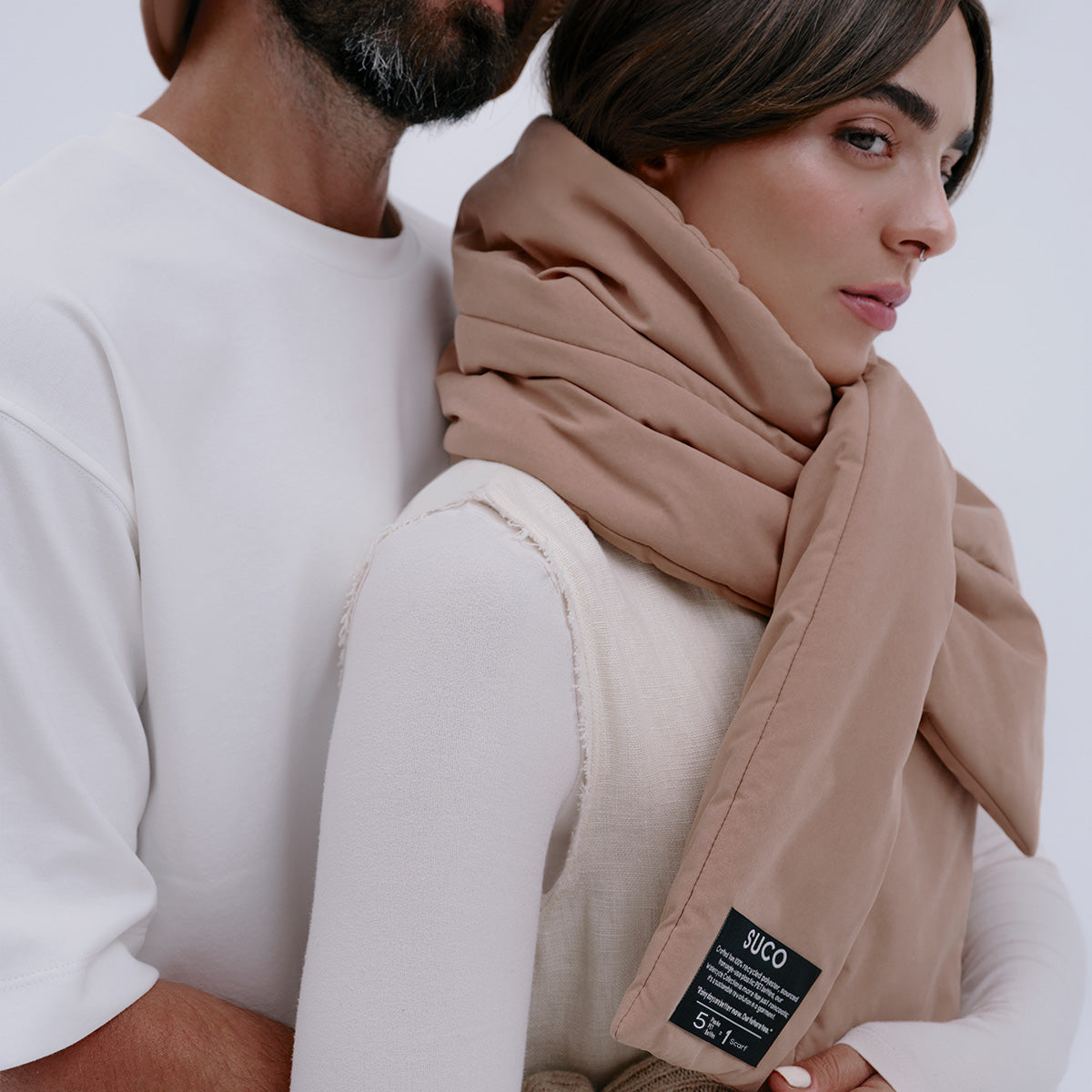 Sand Puffer Scarf